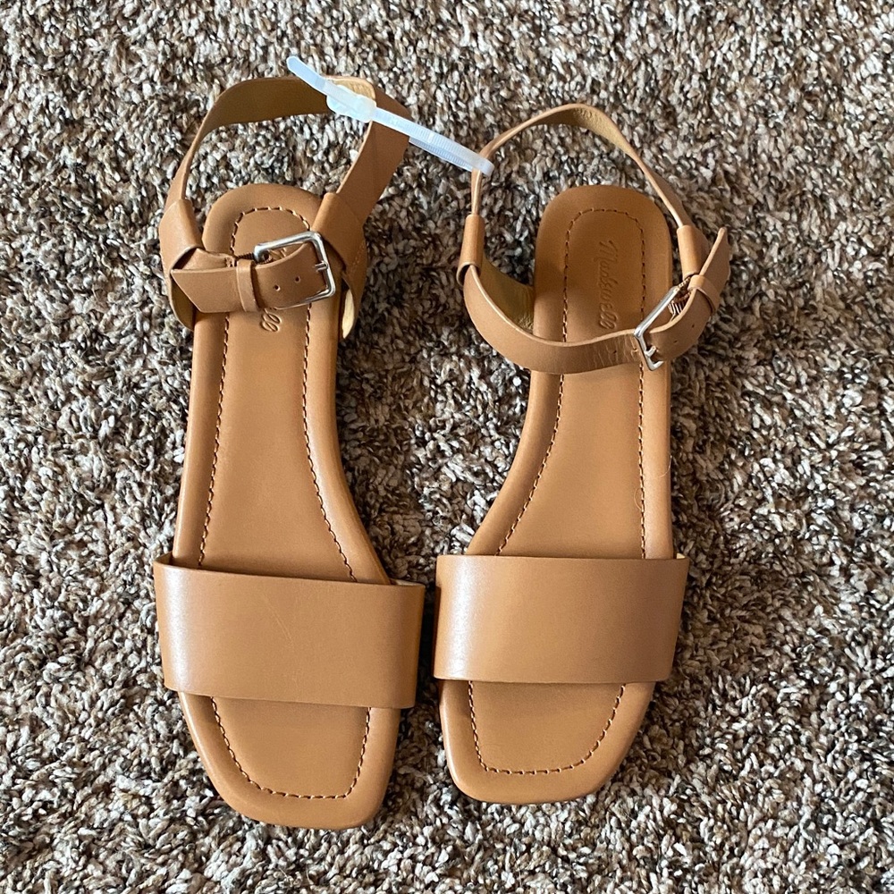 Madewell Beige Leather Sandals